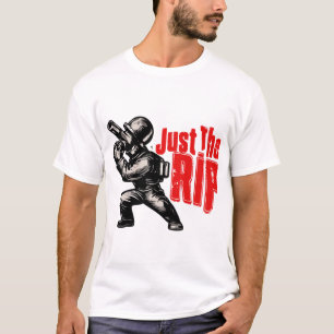 Camiseta Solo el humor de soldadura de Rip - negrita gráfic