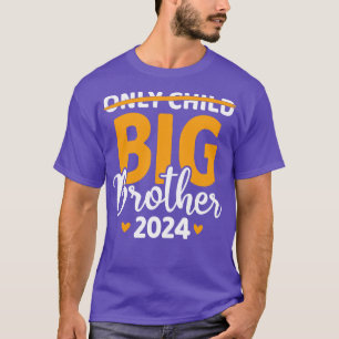Camiseta Sólo el niño expira el embarazo de hermano mayor 2