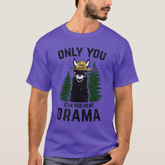 Camiseta Solo el Original Puede Prevenir el Drama Llama GRU