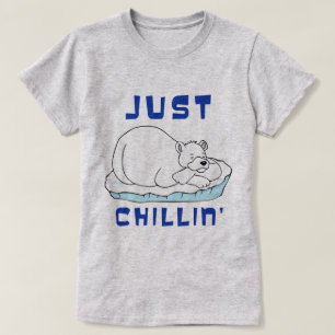 Camiseta Solo el oso polar chillin