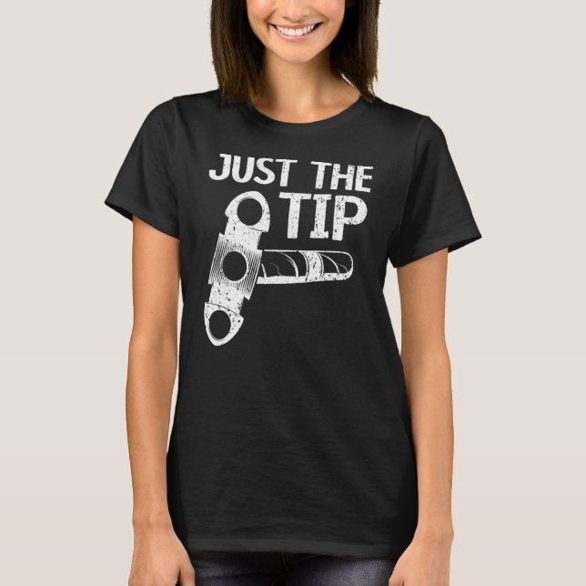 Camiseta Sólo el puro cigarrillo de cigarrillo de tabaco de (Anverso)