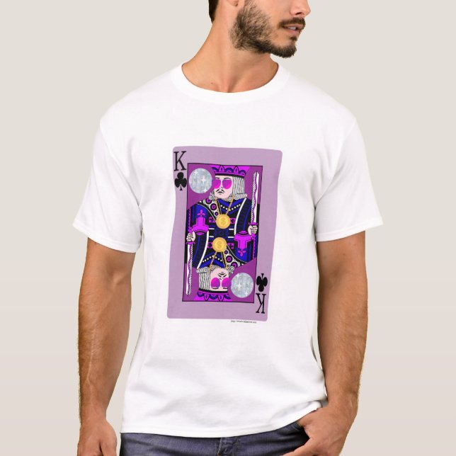 Camiseta Sólo el rey de la discoteca (Anverso)