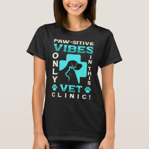 Camiseta Sólo En Este Veterinario De La Clínica De Vet Se O
