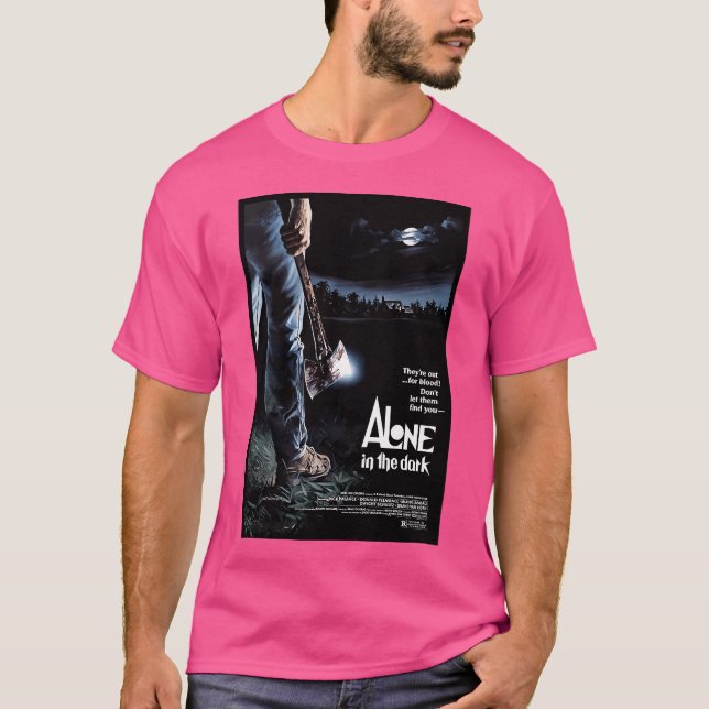 Camiseta Solo en la oscuridad (Anverso)