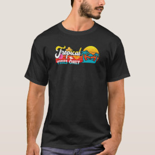 Camiseta Sólo en verano se puede practicar surf en la playa