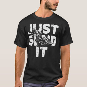 Camiseta Sólo envíalo motocross moto Guay moto sucia bici