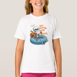 Camiseta Solo Esperando para Halloween – Divertido Espeluzn