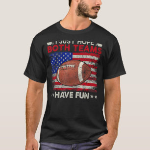 Camiseta Solo Espero Que Ambos Equipos Tengan Hombres Diver