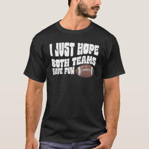 Camiseta Solo Espero Que Ambos Equipos Tengan Hombres Diver