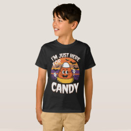 Camiseta SOLO ESTOY AQUÍ PARA EL CANDY | Feliz Halloween