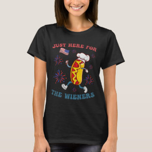 Camiseta Solo estoy aquí para el gracioso 4 de julio Bb