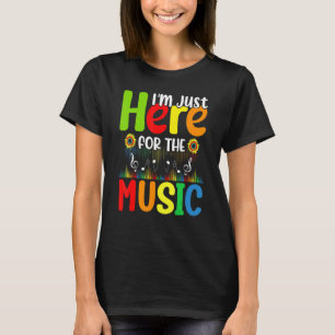 Camiseta Solo estoy aquí para el profesor de música de vuel