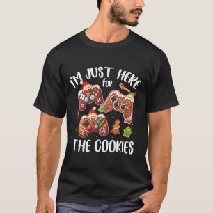 Camiseta Solo estoy aquí para el videojuego Cookies Gingerb