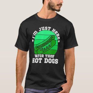 Camiseta Solo estoy aquí para el Weiner Weiner de Perros Ca