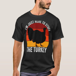 Camiseta Sólo estoy aquí para entender el retroceso de Turq