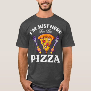 Camiseta Solo Estoy Aquí Para La Pizza Funny Foodie Pizza S