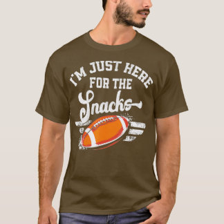 Camiseta Solo estoy aquí para las divertidas papilas de fút