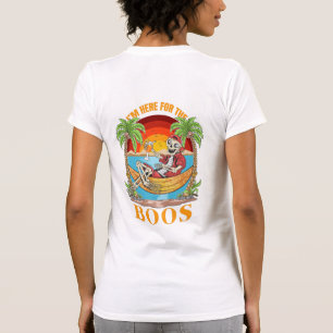 Camiseta Sólo estoy aquí para los abucheos