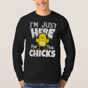 Camiseta Solo estoy aquí para los chicles de Pascua diverti