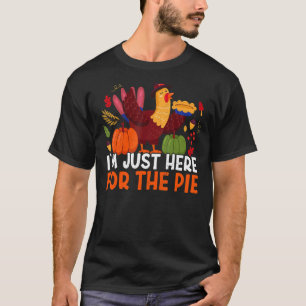 Camiseta Sólo estoy aquí por el camino gracias por dar grac