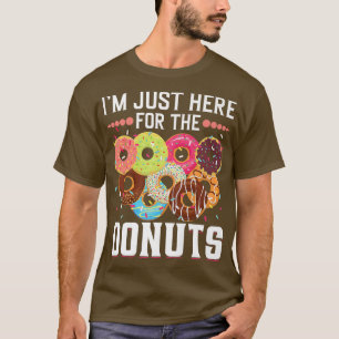 Camiseta Solo estoy aquí por el dulce de castaña de Donuts 