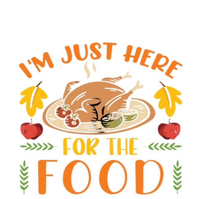 Camiseta solo estoy aquí por la comida (Food lovers)