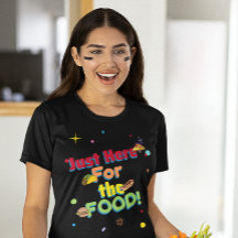 ¡Solo estoy aquí por la COMIDA! Fiesta divertida p