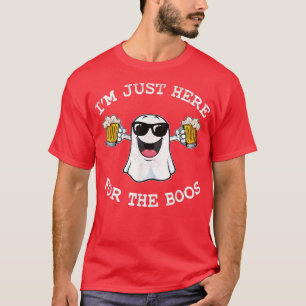 Camiseta Sólo estoy aquí por la diversión del fantasma de l