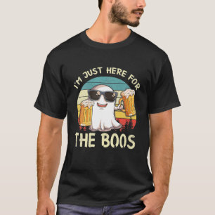Camiseta Solo estoy aquí por la divertida cerveza de Hallow