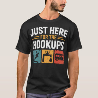Camiseta Solo Estoy Aquí Por Las Conexiones Divertido Campi