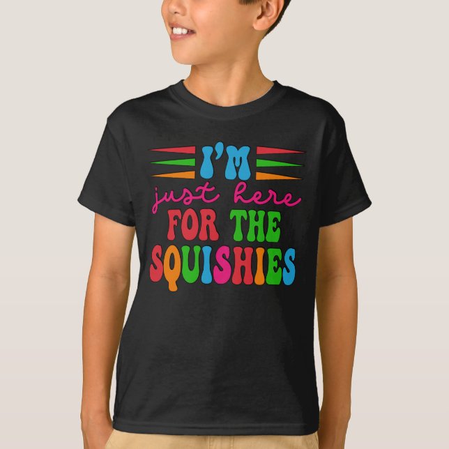 Camiseta Sólo estoy aquí por los calamares (Anverso)