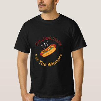 Camiseta Solo estoy aquí por los Wieners l Funny BBQ Tee