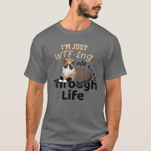 Camiseta Solo estoy en mi camino a través de la vida Reina