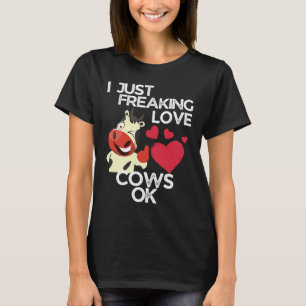 Camiseta Sólo estoy helando las vacas de amor