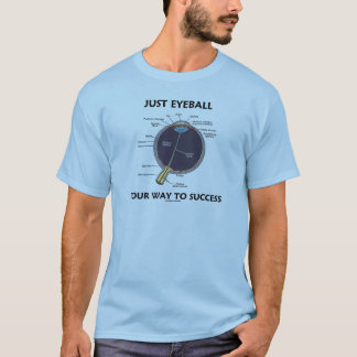 Camiseta Solo Eyeball Tu Manera De Lograr El Éxito (Anatomí
