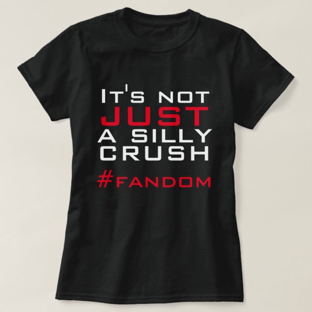 Camiseta Sólo Fandom (Diseño del anverso)