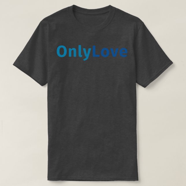 Camiseta Solo fans del amor (Diseño del anverso)