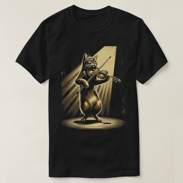 Camiseta Solo Feline Virtuoso (Diseño del anverso)
