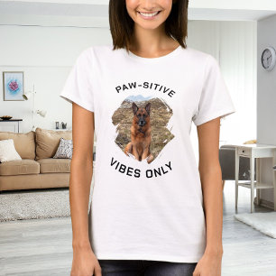 Camiseta Sólo fotos de perros con vibración