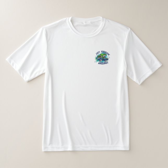 Camiseta 🐸 Solo Froggin’ A Su Alrededor - Tee divertido (Distribución)