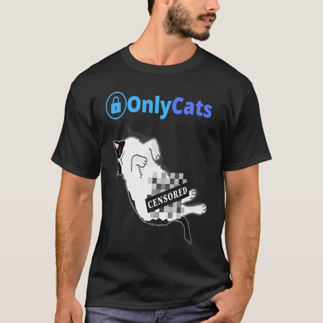 CAMISETA SOLO GATOS (Anverso)
