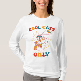 Camiseta Solo gatos de Guay