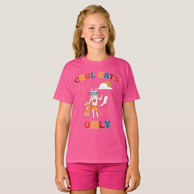 Camiseta Solo gatos de Guay (Anverso completo)