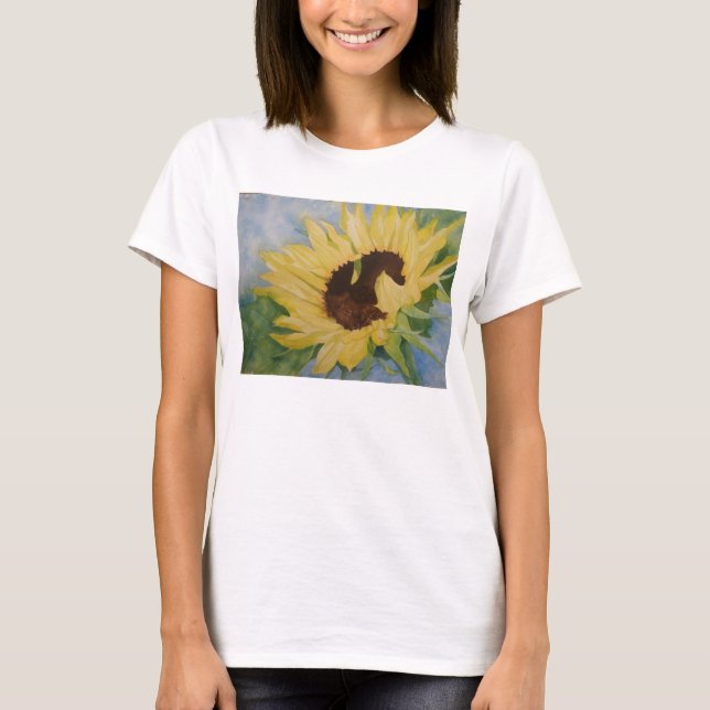 Camiseta solo girasol (Anverso)