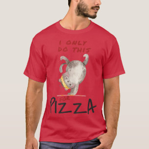 Camiseta Solo hago esto para Pizza Yoga Sport Cat Love Cat 