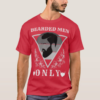 Camiseta Solo hombres con barba 8