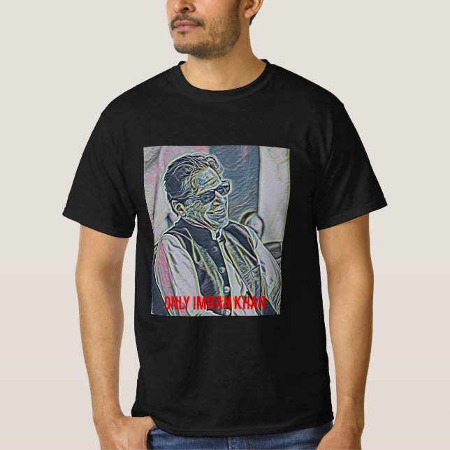 Camiseta solo imran khan T-Shirt (Anverso)
