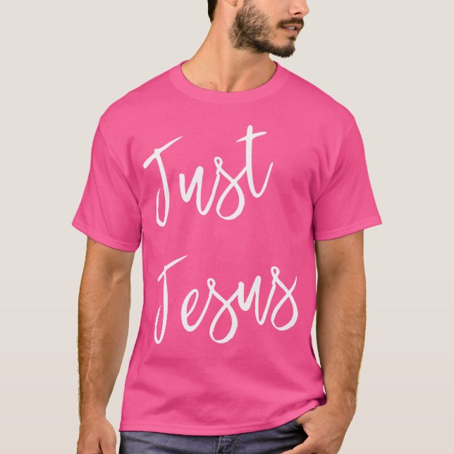 Camiseta Sólo Jesús (Anverso)