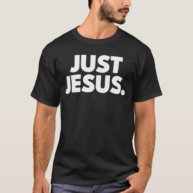 Camiseta Sólo Jesús Arte (Anverso)