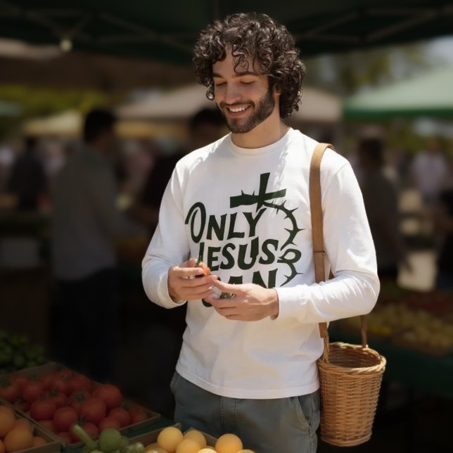Camiseta Sólo Jesús Puede Durar Mucho Tiempo (Subido por el creador)
